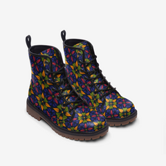 Bright Vibes Casual Leather Lightweight boots