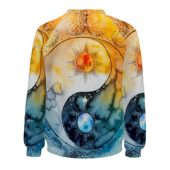 Yin Yang Womens Sweatshirt