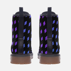 Touch of Purple Casual Leather Lightweight boots
