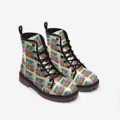 Step into Good Vibes Casual Leather Lightweight boots