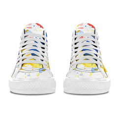 Vivid Paint Splash Mens High Tops