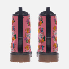 Vibe with mommy Casual Leather Lightweight boots