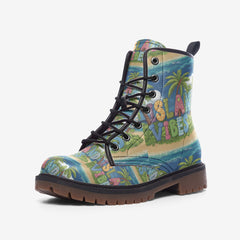 Island Vibes Casual Leather Lightweight boots