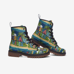 Island Vibes Casual Leather Lightweight boots