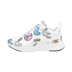 Womens love of the Dove running sneakers