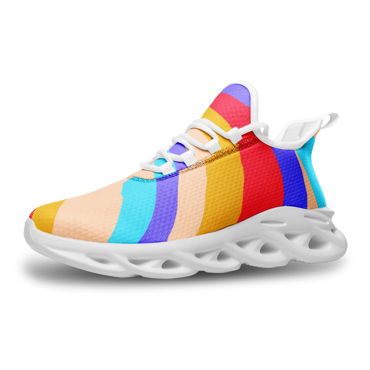 Handful of colour vibes Unisex  Mesh Knit Sneakers