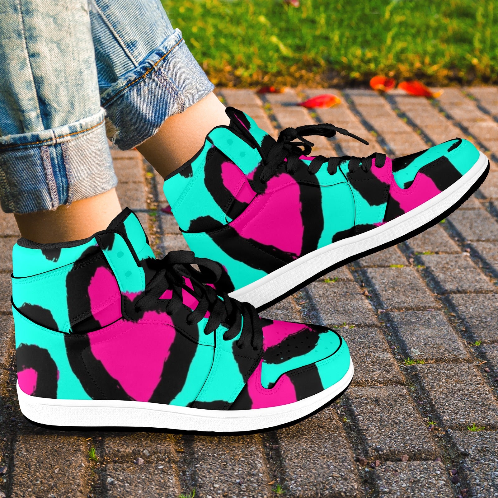 Womens Touch of Funk Style High Tops