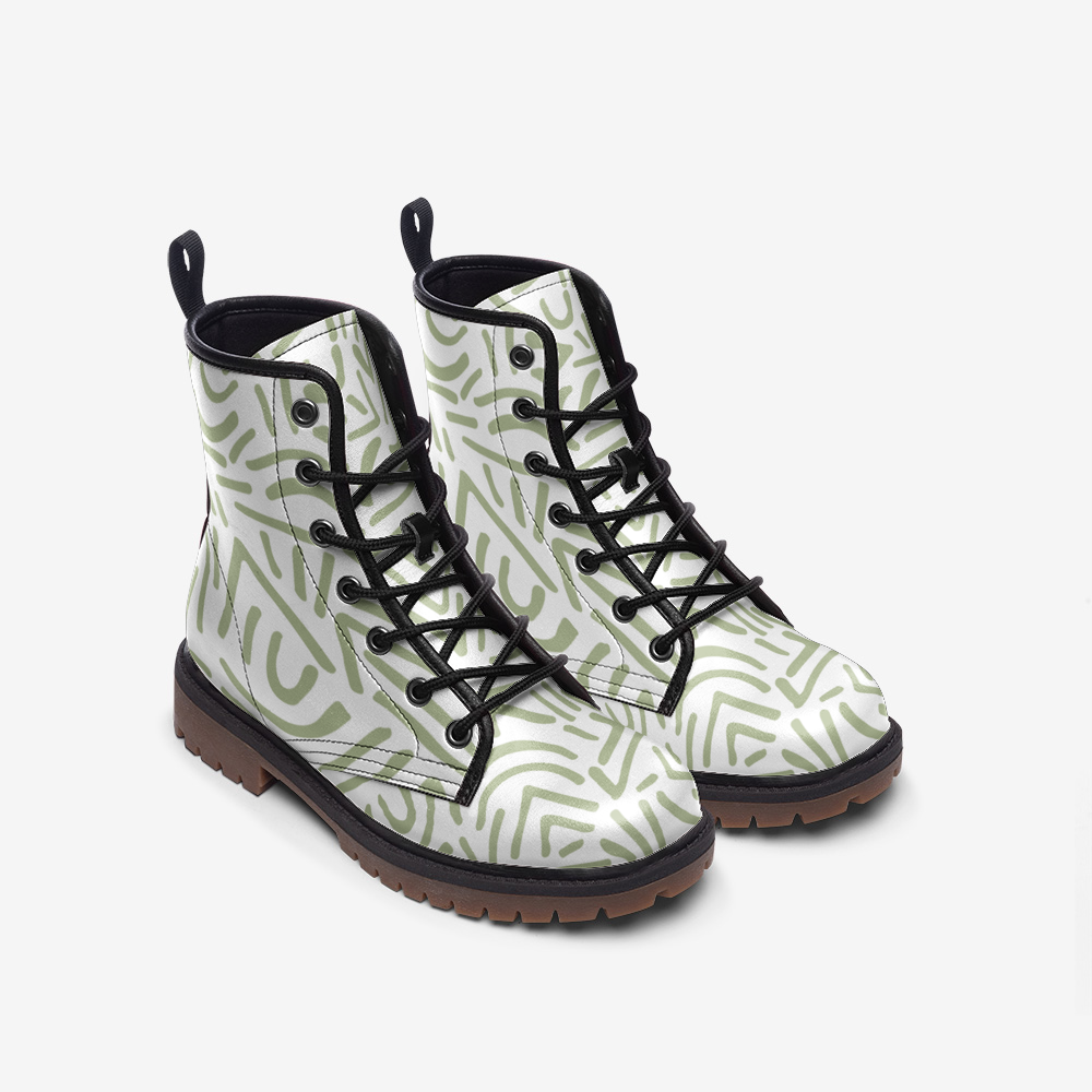 Tribal Vibes Casual Leather Lightweight boots