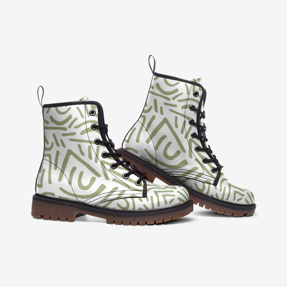 Tribal Vibes Casual Leather Lightweight boots