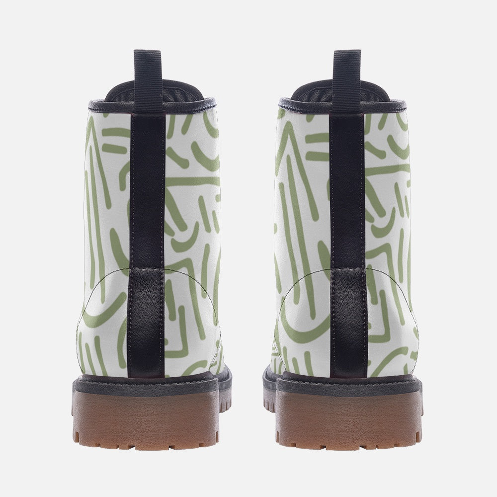 Tribal Vibes Casual Leather Lightweight boots