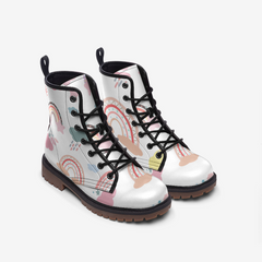 Rainbow Love Casual Leather Lightweight boots