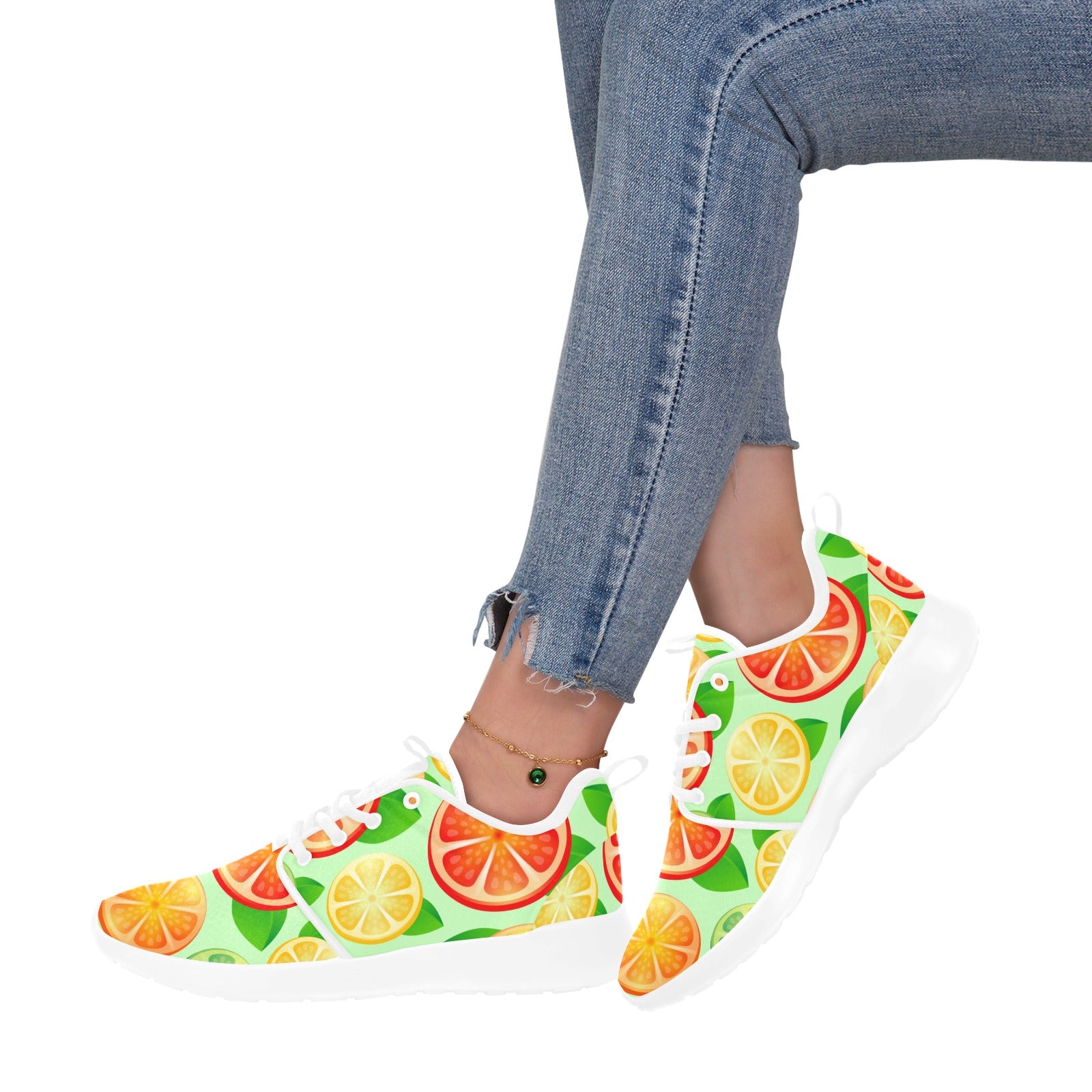 Womens Fruity Vibes Pull Loop Sneakers