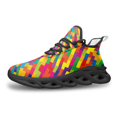 Vibe Nation Touch of Colour Unisex Mesh Knit Sneakers