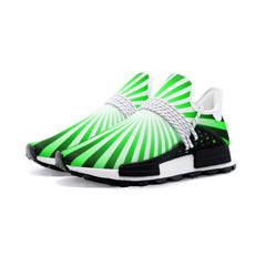 Green Ray Unisex Lightweight Sneakers