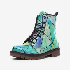 A Touch of Mosaic Casual Leather Lightweight boots