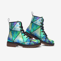 A Touch of Mosaic Casual Leather Lightweight boots