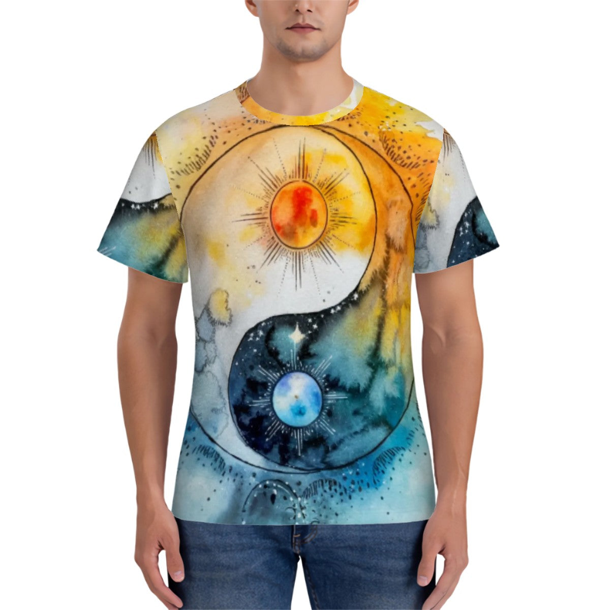 Yin Yang Mens T-Shirt