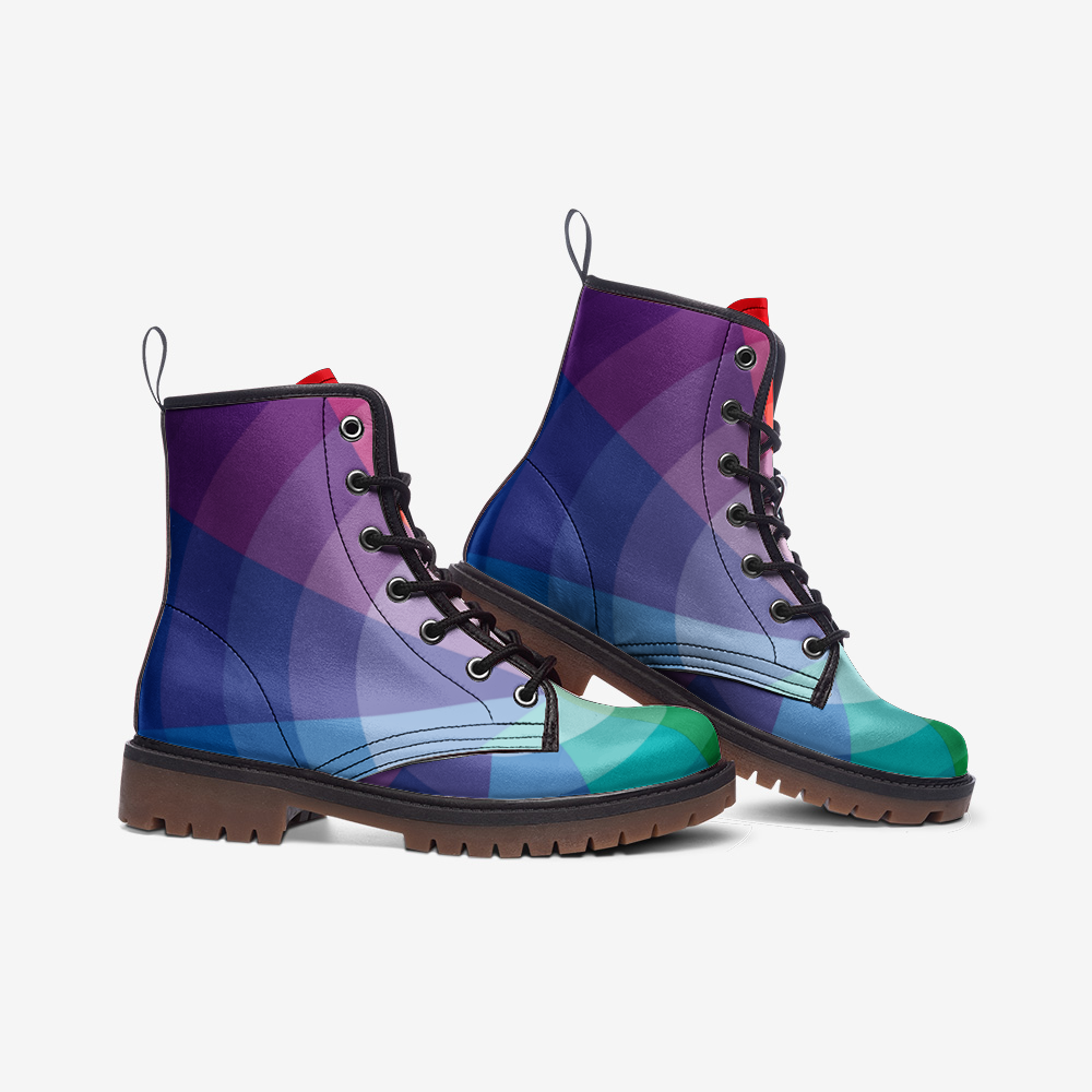 Colour Wheel Casual Leather Lightweight boots