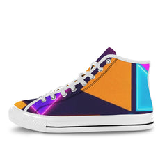 Neon Pulse Mens High Tops