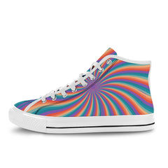 Trippy Patterns Mens High Tops