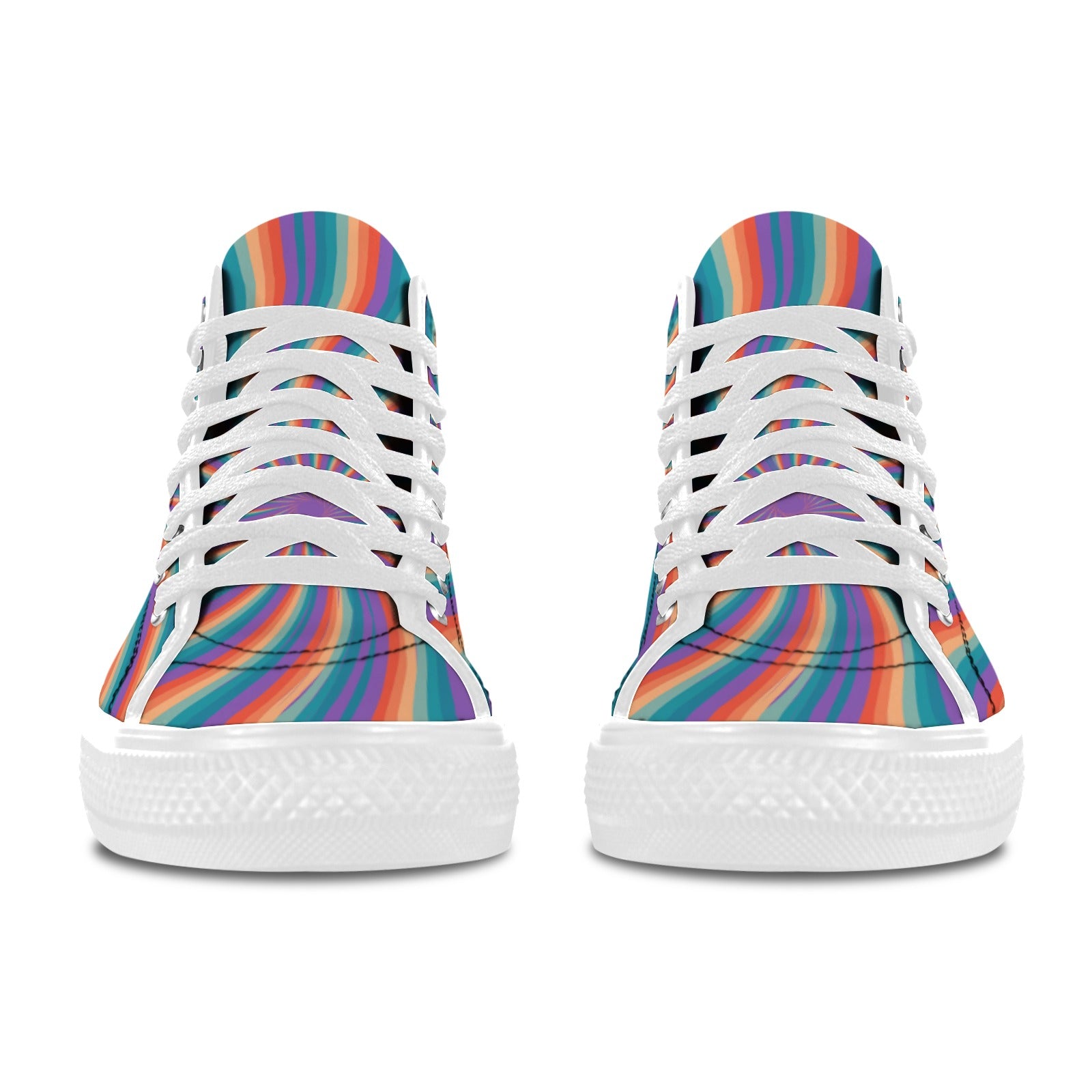 Trippy Patterns Mens High Tops