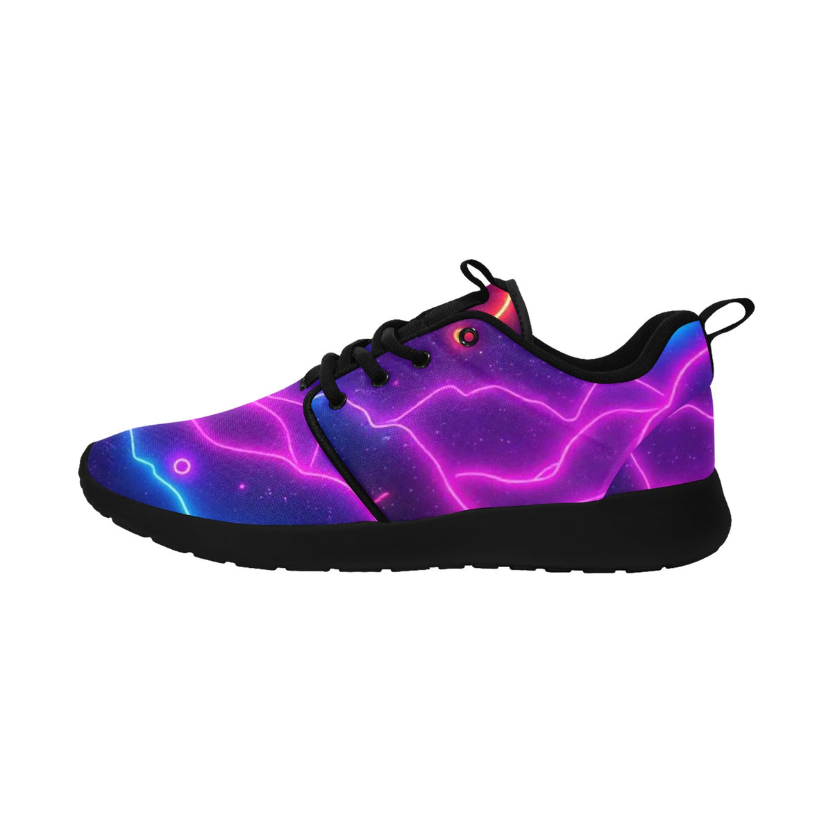 Womens Neon effect Pull Loop Sneakers