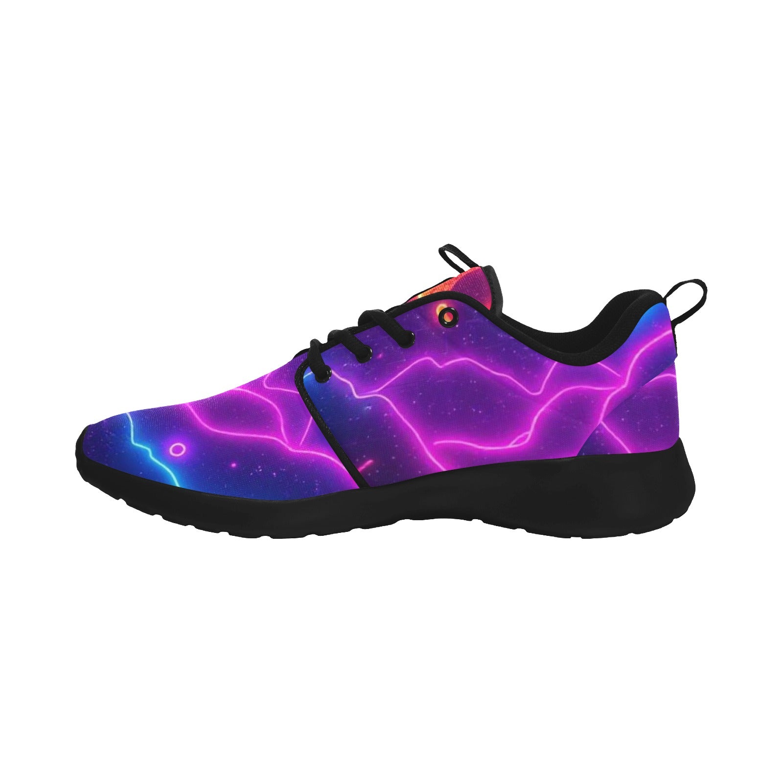 Womens Neon effect Pull Loop Sneakers