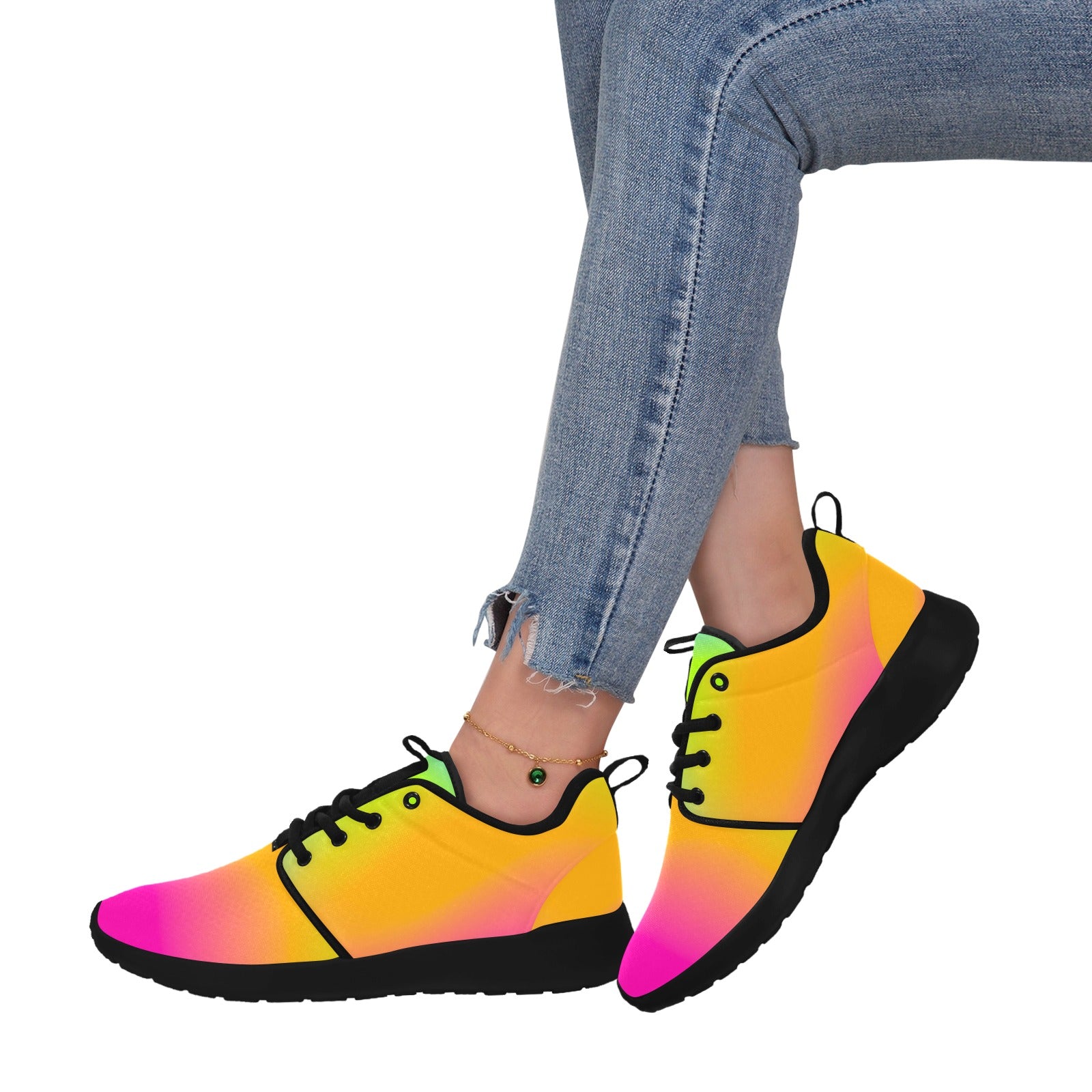 Womens Cheerful Pull Loop Sneakers