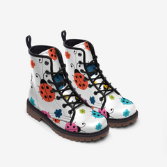 Ladybug Luck Casual Leather Lightweight boots