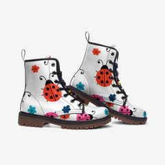 Ladybug Luck Casual Leather Lightweight boots