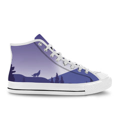 Howling wolves Mens High Tops