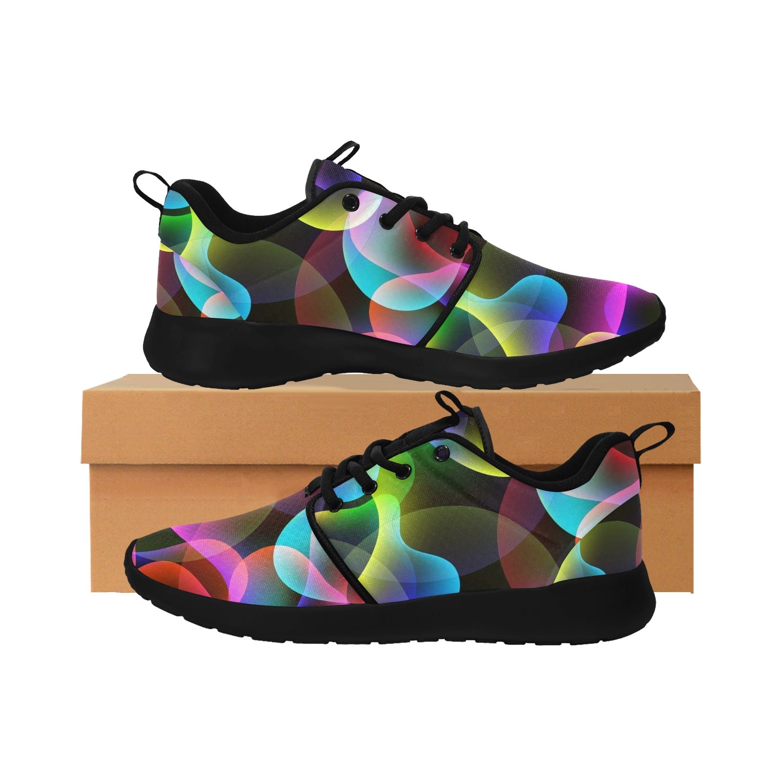 Womens Sprinkle of Colour Pull Loop Sneakers