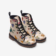 Mushroom vibes Casual Leather Lightweight boots