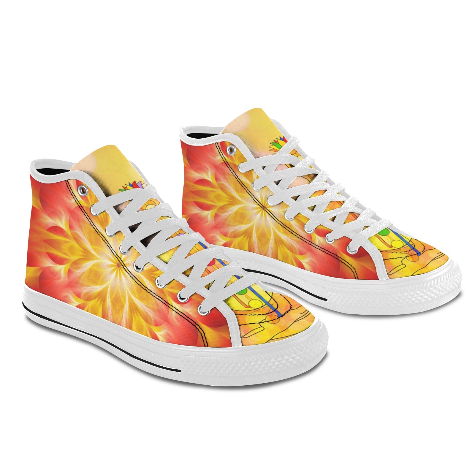 Chakra Love Mens High Tops