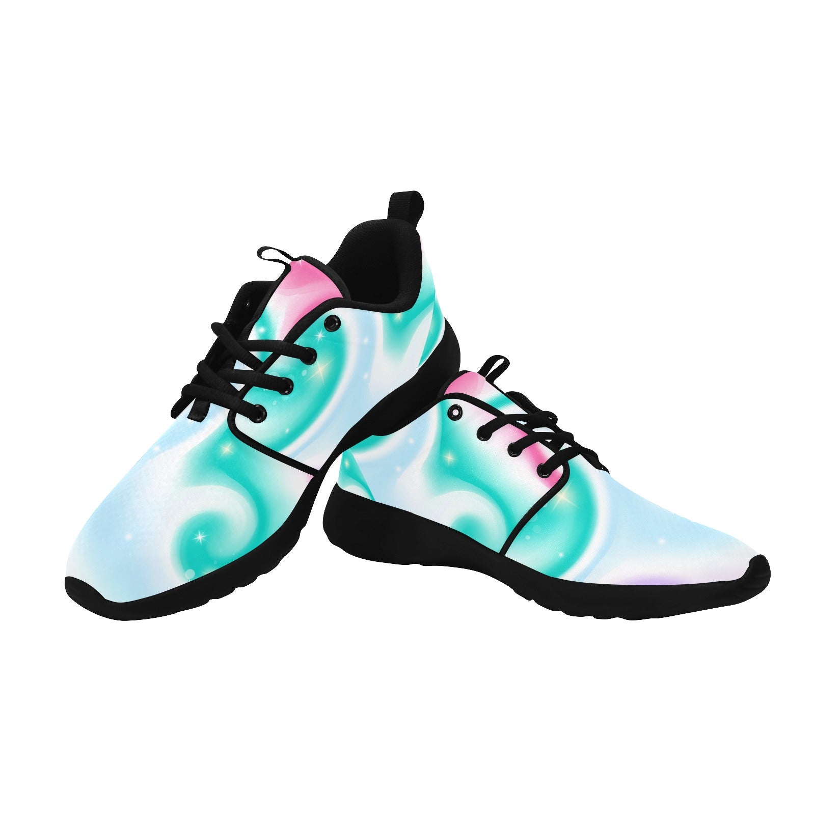 Womens Sparkle Pull Loop Sneakers