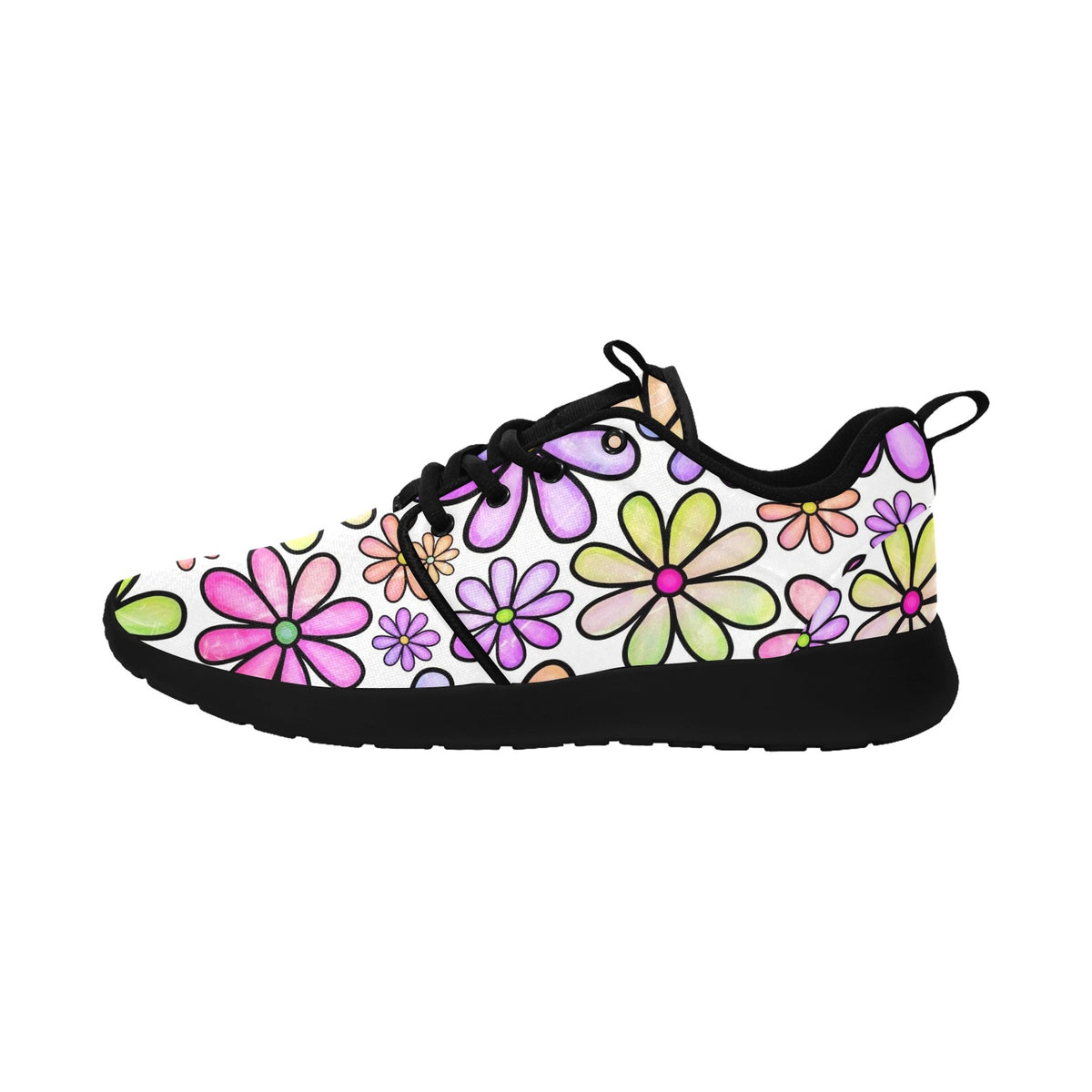 Womens Flower Power Pull loop sneakers