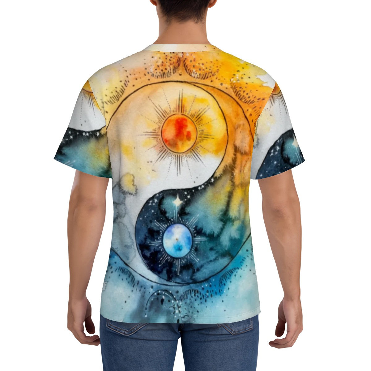 Yin Yang Mens T-Shirt