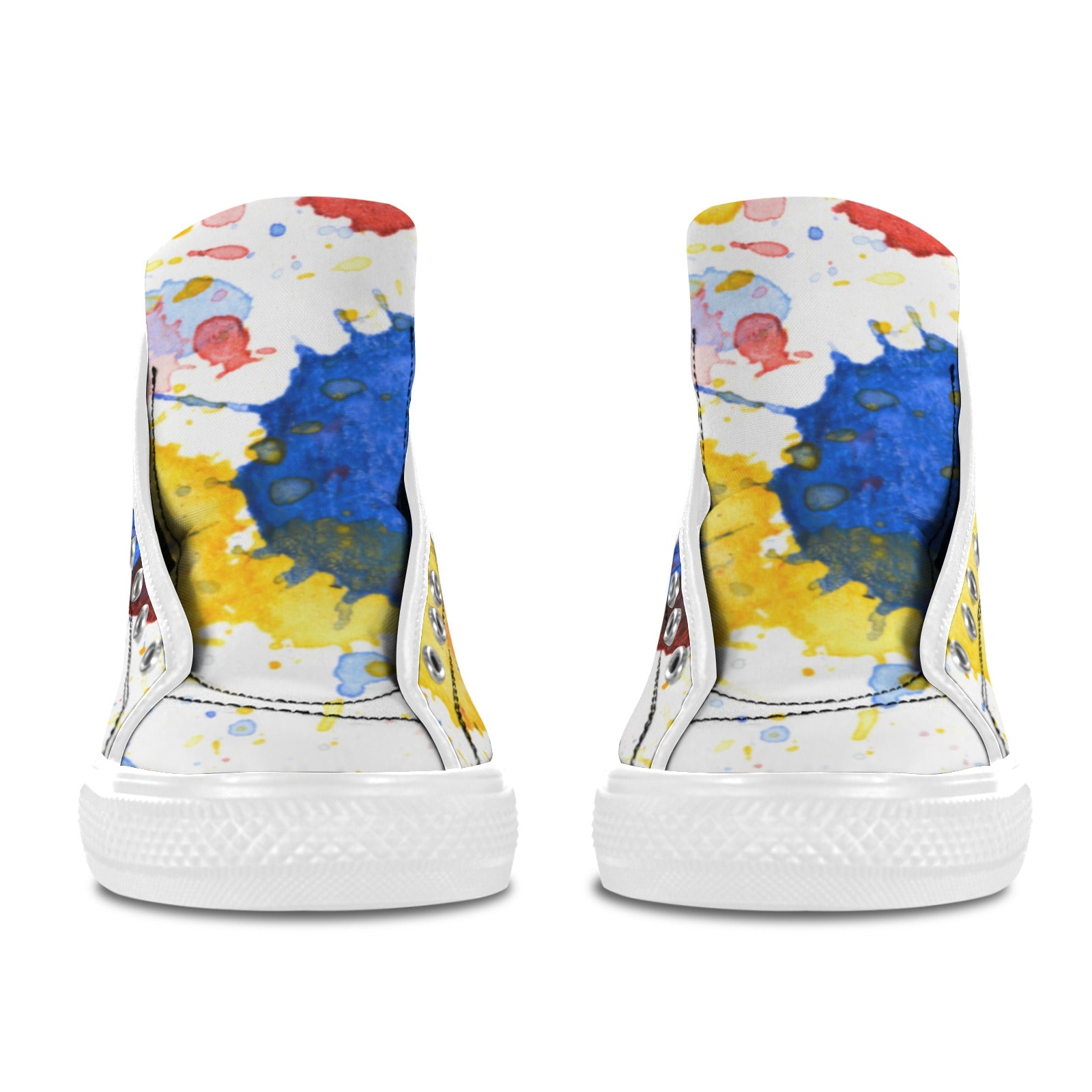 Vivid Paint Splash Mens High Tops