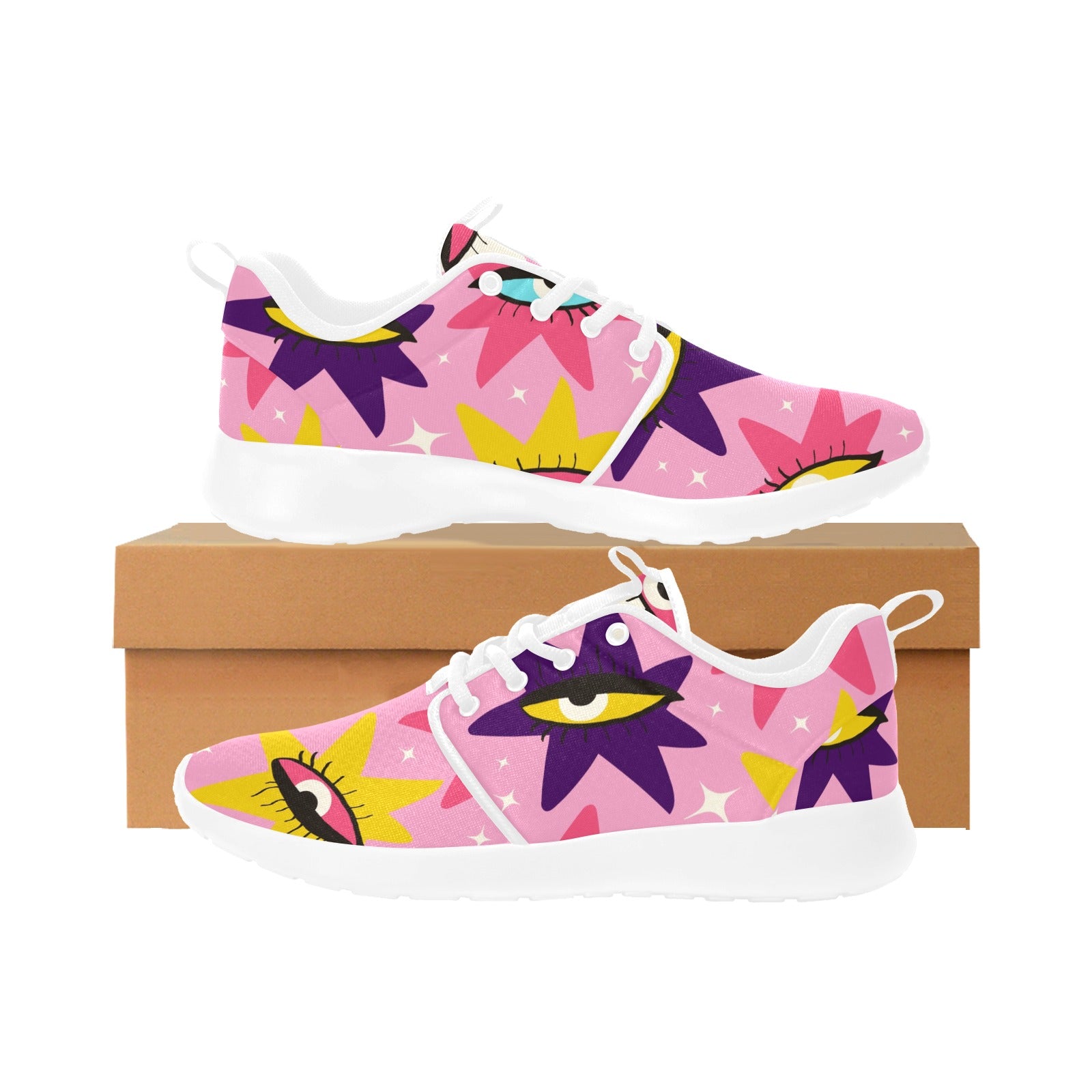 Funky Vibes Womens Pull Loop Sneakers