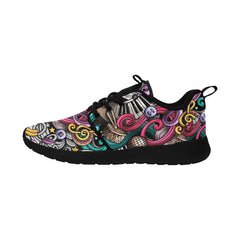 Womens Music Vibes Pull Loop Sneakers