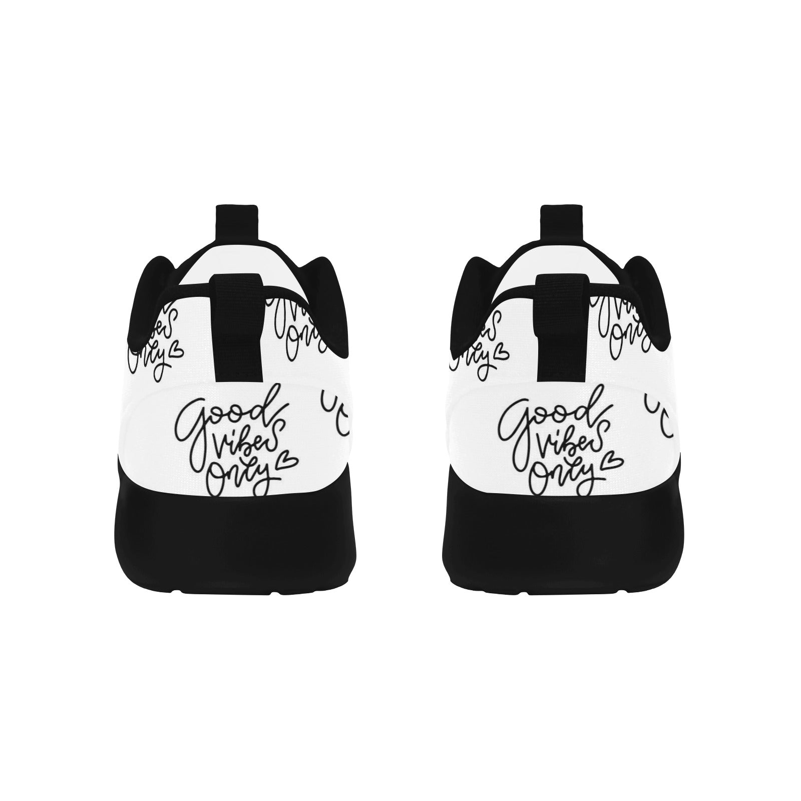 Womens Good Vibes Only Pull Loop Sneakers