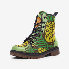 Tropical Vibes Casual Leather Lightweight boots