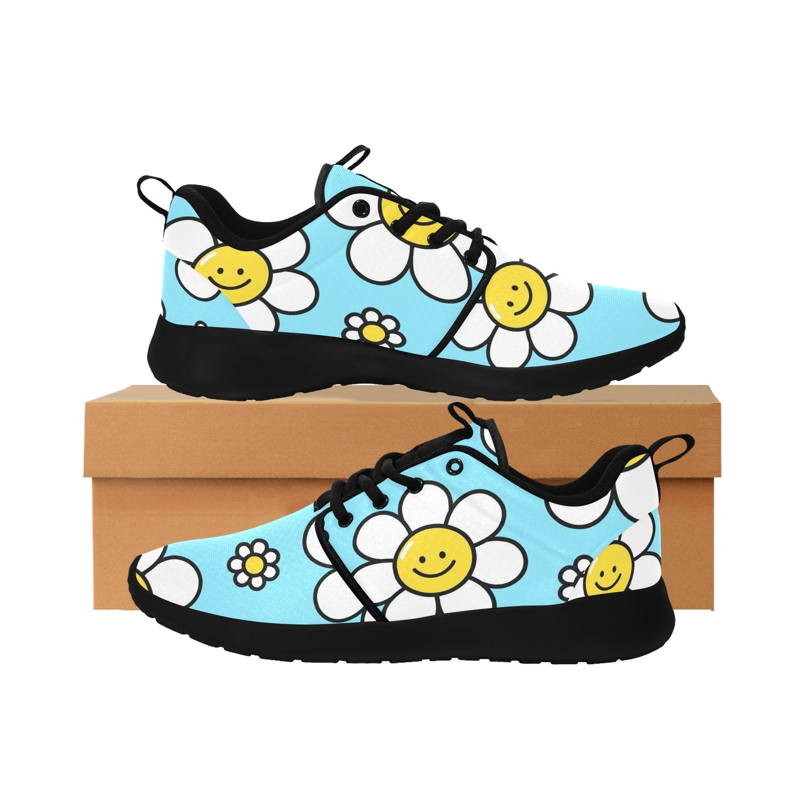 Womens Happy days pull loop sneakers