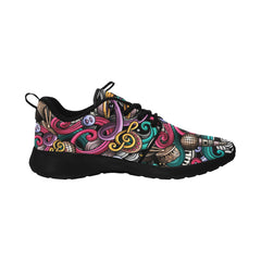 Womens Music Vibes Pull Loop Sneakers