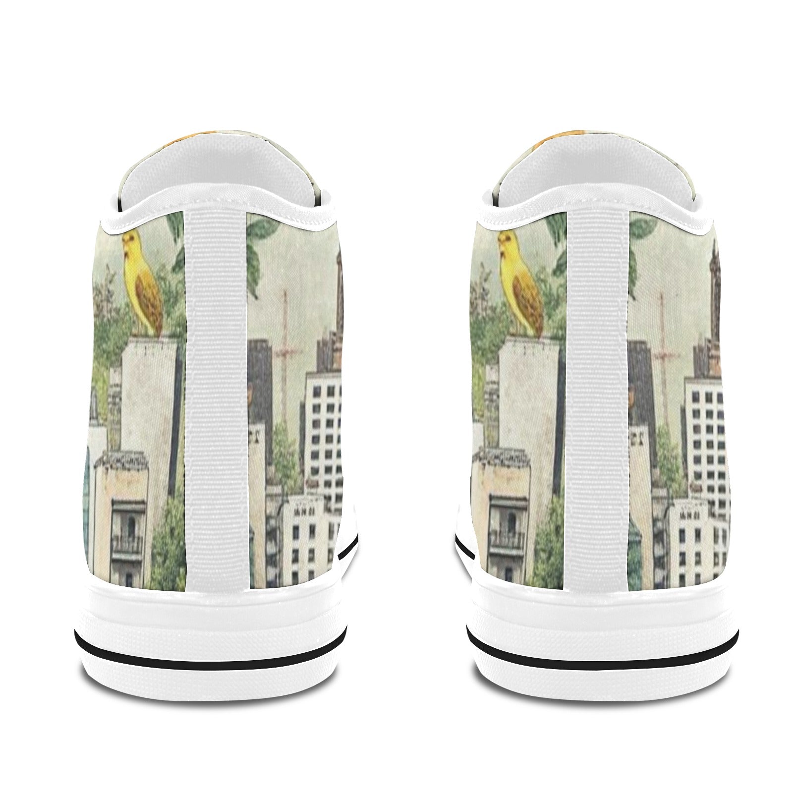 Nature Meets Urban Mens High Tops