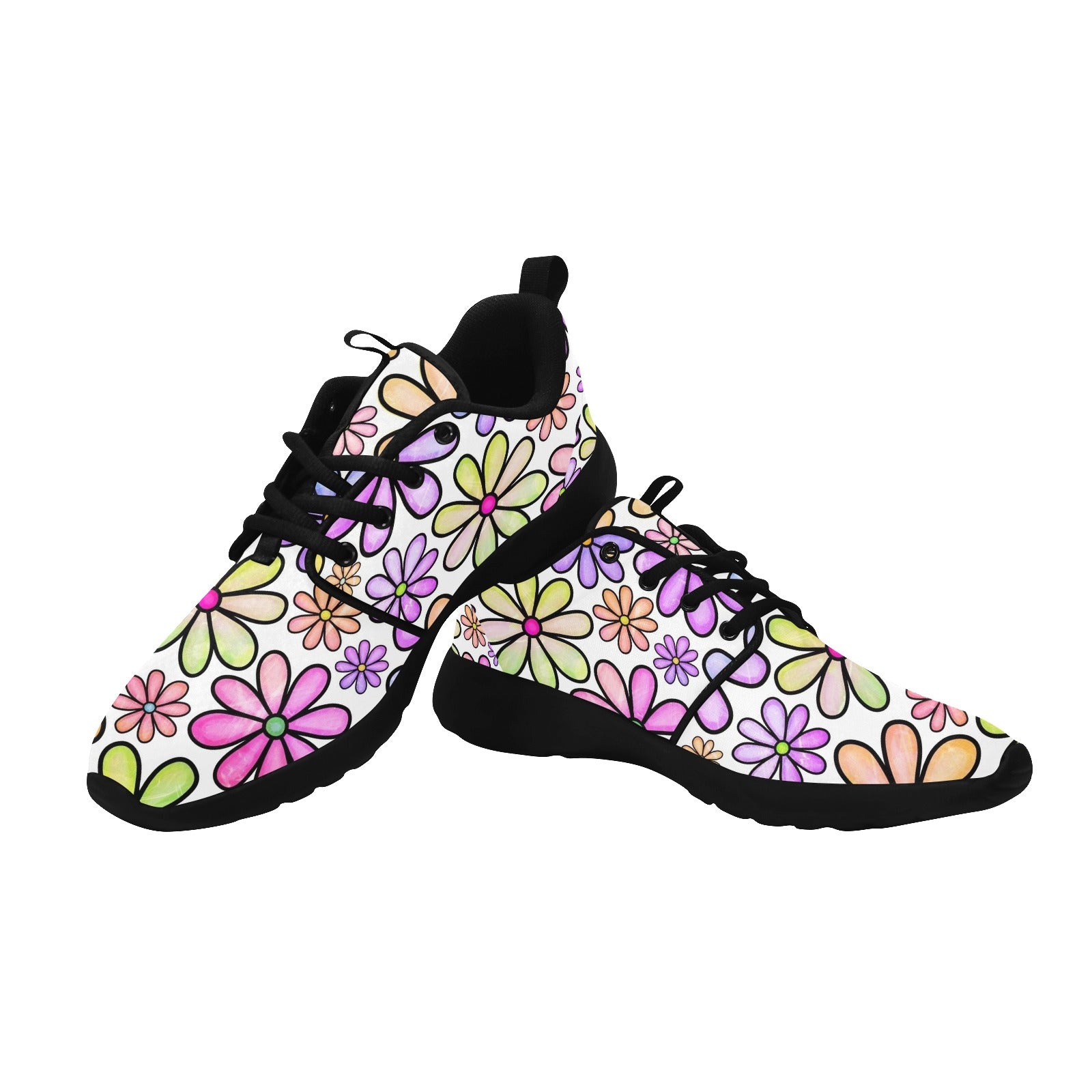 Womens Flower Power Pull loop sneakers