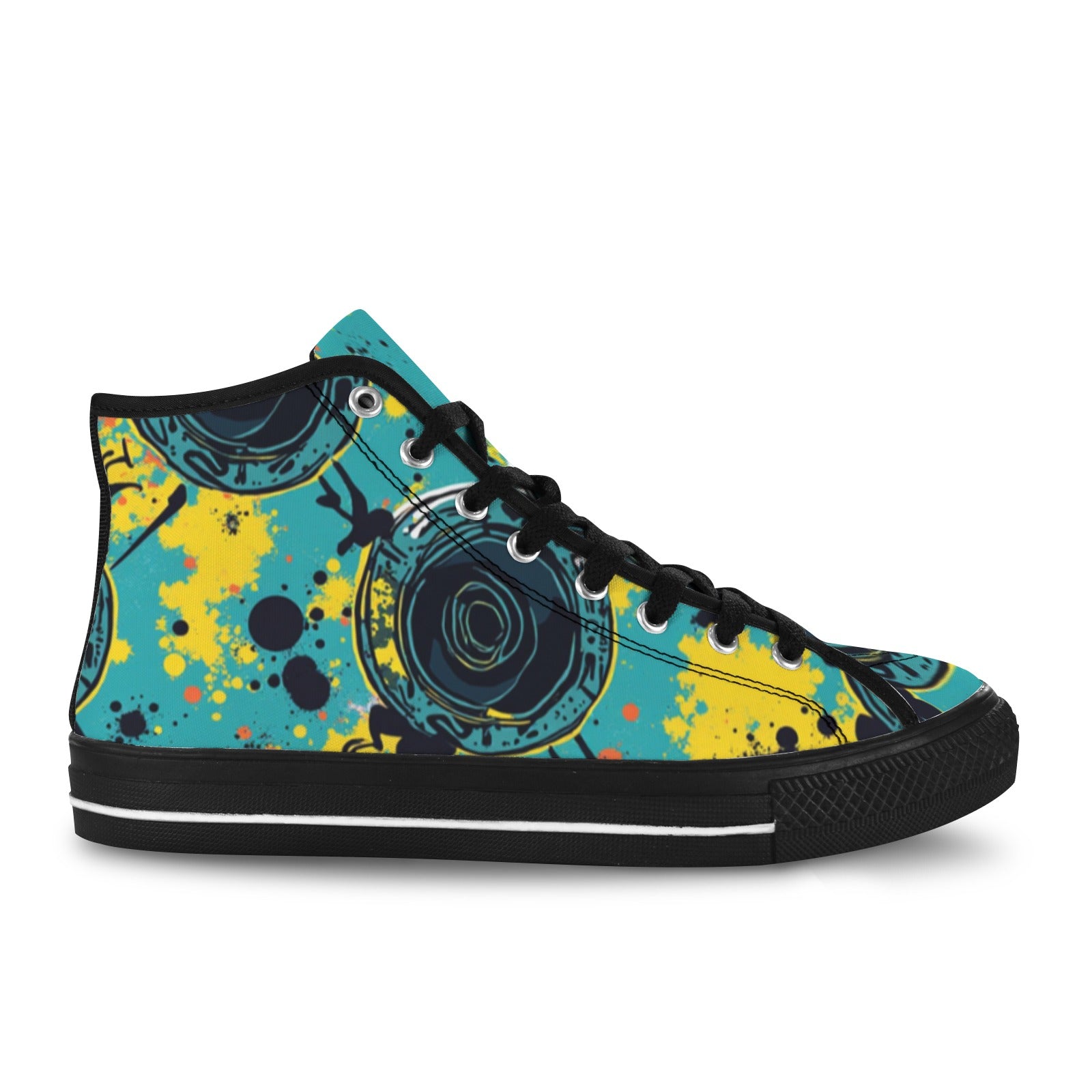 Graffiti Splat Mens High Tops