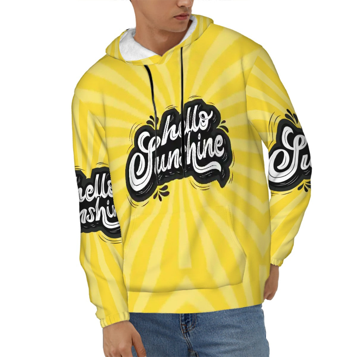 Hello Sunshine Mens Hoodie