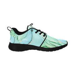 Womens Touch of Green Pull Loop Sneakers