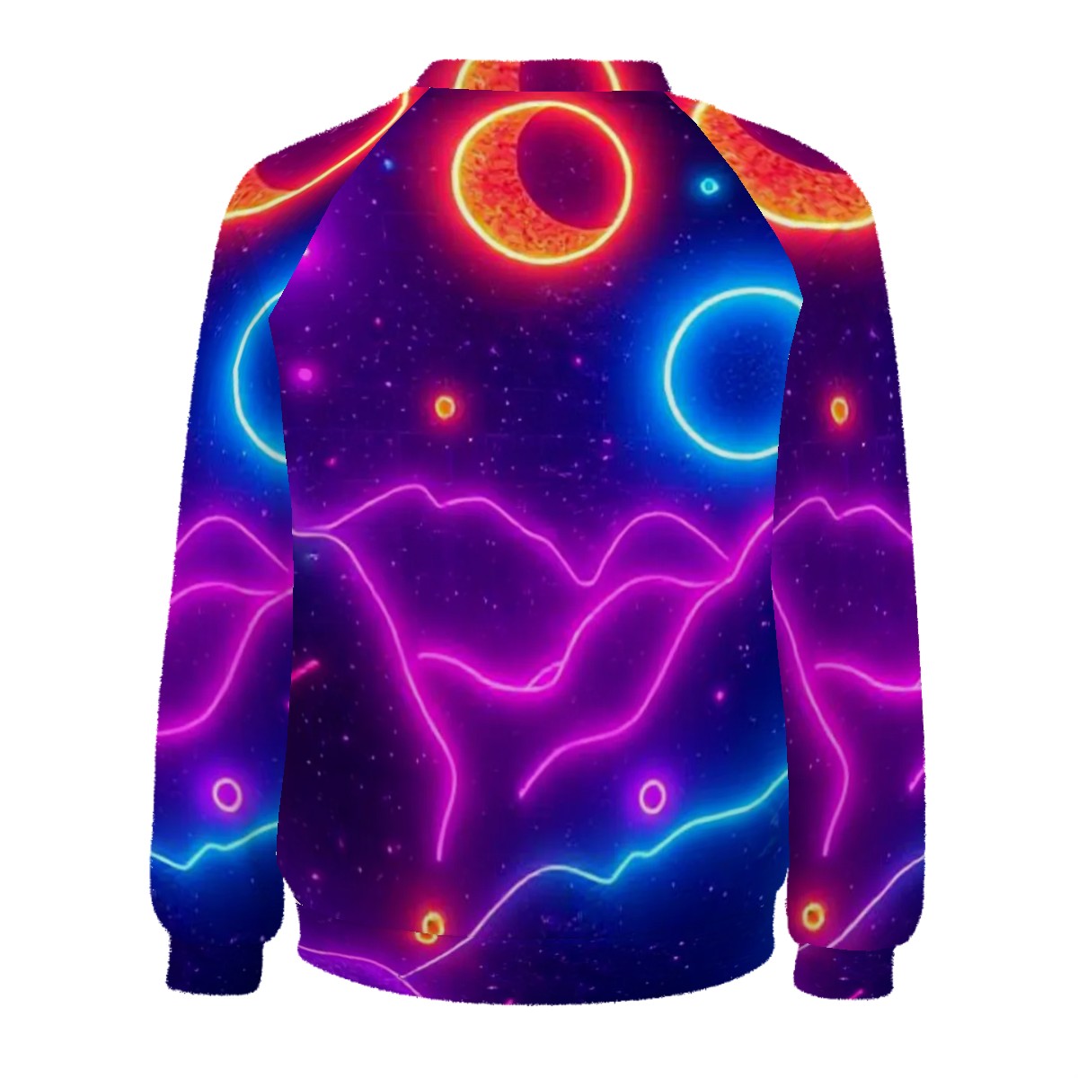 Neon Vibes Womens Sweatshirt